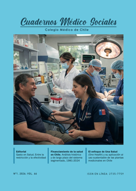					Ver Vol. 66 Núm. 1 (2026): Cuadernos Médico Sociales
				
